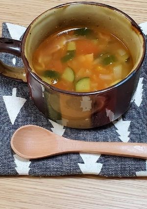 KDS考案！トマトの冷製スープ-レシピのメイン写真
