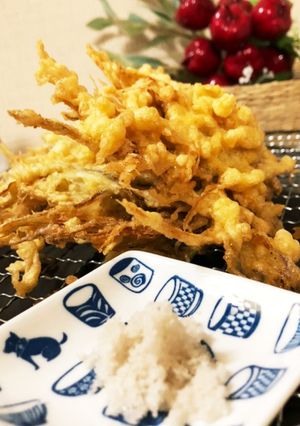 旬の薬味でオトナのかき揚げ！！-レシピのメイン写真
