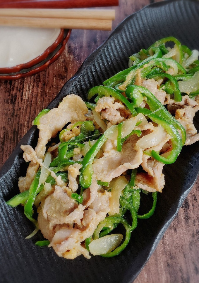 豚こまde簡単！和風青椒肉絲-レシピのメイン写真