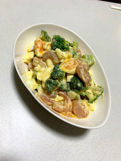海老とブロッコリーのサラダ-レシピのメイン写真