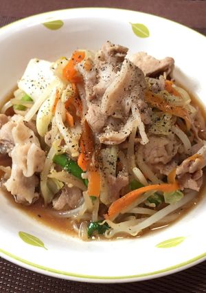 豚バラ野菜ミックス!(^^)!-レシピのメイン写真