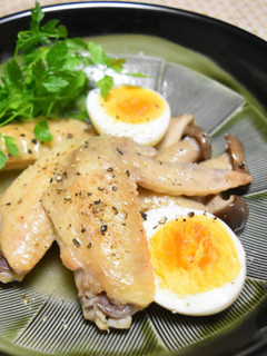 手羽先の塩バター煮-レシピのメイン写真