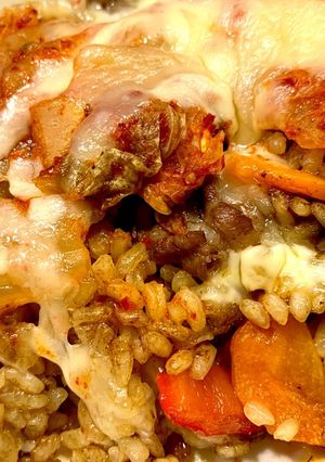 カレーとキムチのパエリア-レシピのメイン写真