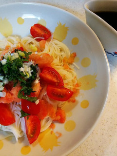 氷トマトのシャリシャリそうめん-レシピのメイン写真