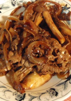 牛肉ときのこのオイスター焼き☆-レシピのメイン写真