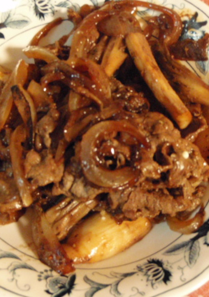 牛肉ときのこのオイスター焼き☆-レシピのメイン写真