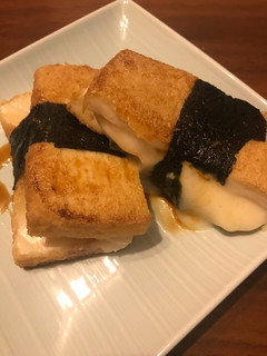 カマンベールの厚揚げサンド焼き!-レシピのメイン写真