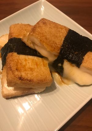 カマンベールの厚揚げサンド焼き！-レシピのメイン写真