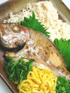 *鯛そうめん*-レシピのメイン写真