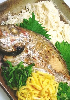 *鯛そうめん*-レシピのメイン写真
