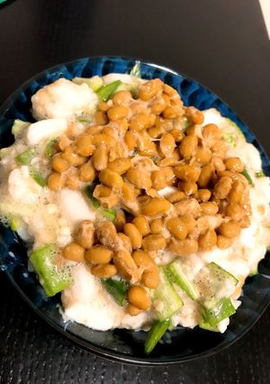 【暑い夏に】ねばねばご飯-レシピのメイン写真