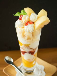 桃パフェ★お家でとっておきのスイーツ♪-レシピのメイン写真
