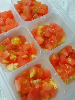 離乳食 トマト卵スープ-レシピのメイン写真