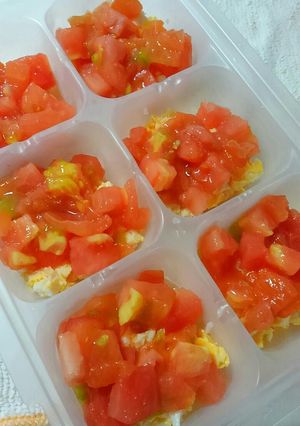 離乳食　トマト卵スープ-レシピのメイン写真