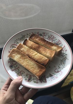 バターとお砂糖だけ！シュガートースト-レシピのメイン写真