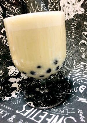 豆乳バナナのタピオカドリンク-レシピのメイン写真