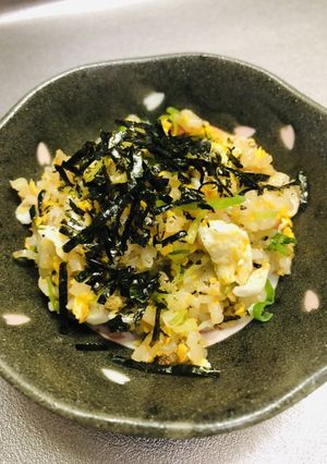 お揚げと三つ葉の和風炒飯-レシピのメイン写真