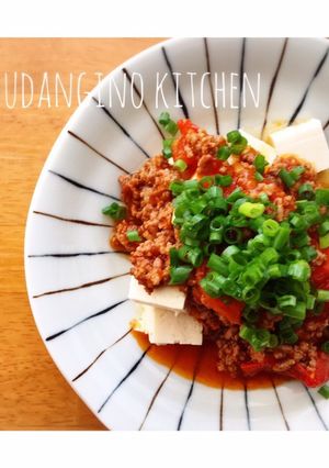 食欲倍増！冷たい♩トマト麻婆豆腐-レシピのメイン写真