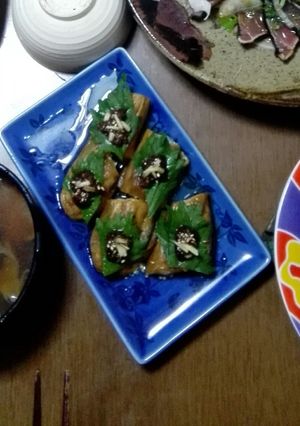焼きナス⭐甘味噌-レシピのメイン写真