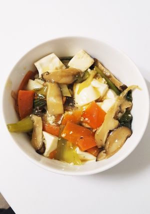豆腐とチンゲン菜の中華あんかけ☆-レシピのメイン写真