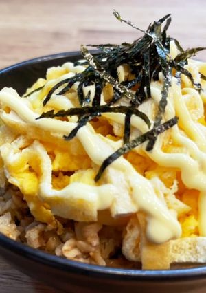 レンジで簡単!オートミールで絶品卵いなり-レシピのメイン写真