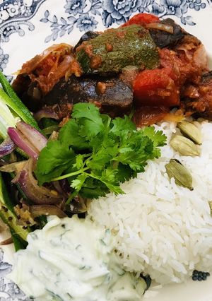 ちょっとスモーキーな夏野菜インドカレー-レシピのメイン写真