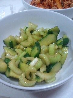きゅうりとセロリのごま油漬け-レシピのメイン写真