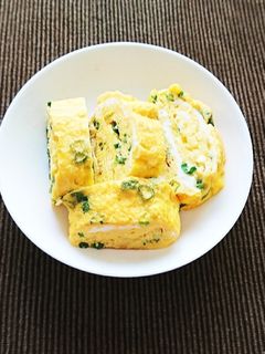 ねぎの卵焼き-レシピのメイン写真