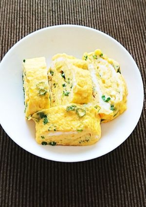 ねぎの卵焼き-レシピのメイン写真