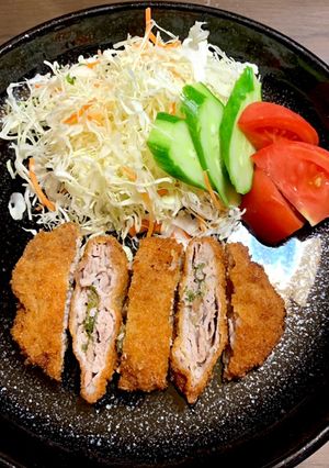 ๑大葉と梅干のミルフィーユカツ๑-レシピのメイン写真