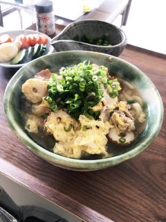 簡単!関西風、豚肉とちくわのおうどん-レシピのメイン写真