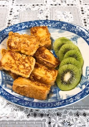 時短フレンチトースト 6枚切り-レシピのメイン写真