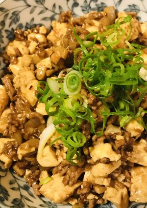 ドライな麻婆豆腐●煮汁少なめで肉味噌的な-レシピのメイン写真