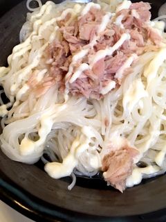 ツナマヨぶっかけそうめん-レシピのメイン写真