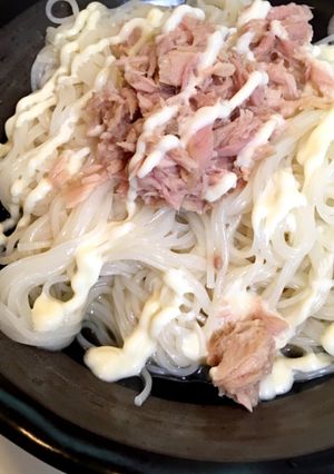 ツナマヨぶっかけそうめん-レシピのメイン写真