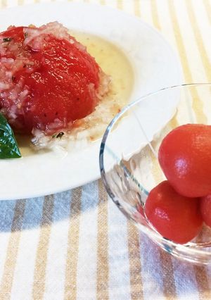 ミニトマト大量消費とトマトアレンジ-レシピのメイン写真
