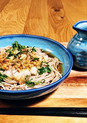 納豆おろしそば-レシピのメイン写真