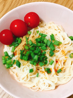 辛旨☆かんたん豆乳そうめん-レシピのメイン写真
