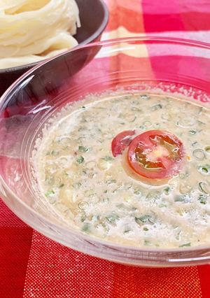 そうめんつゆ・ごま味噌味（ホエー入り）-レシピのメイン写真