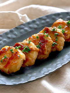 市販のドレッシングで!長芋の肉巻きソテー-レシピのメイン写真