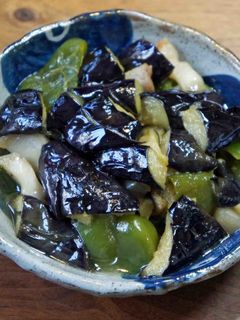 茄子とピーマンの揚げ煮-レシピのメイン写真