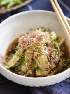 レンジで簡単♪とろとろなすの中華風サラダ-レシピのメイン写真