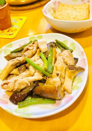 簡単♪ナスと豚肉の☆オイスターぽん炒め-レシピのメイン写真