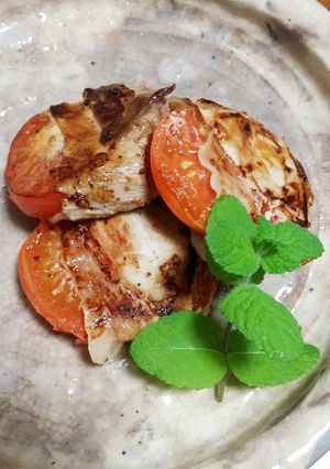 簡単♪トマトの豚肉巻-レシピのメイン写真