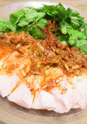自家製サラダチキンの怪味ソース-レシピのメイン写真