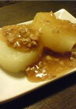 大根の中華風そぼろ餡-レシピのメイン写真