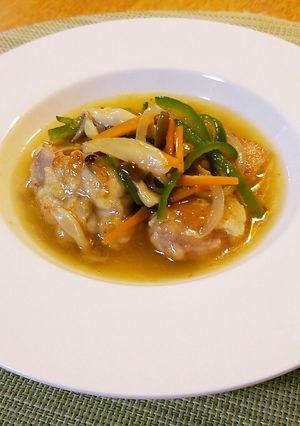 鶏の野菜あんかけ☆フライパンひとつで♪-レシピのメイン写真