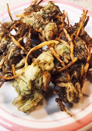 簡単！材料5つで作れるもずくの天ぷら-レシピのメイン写真