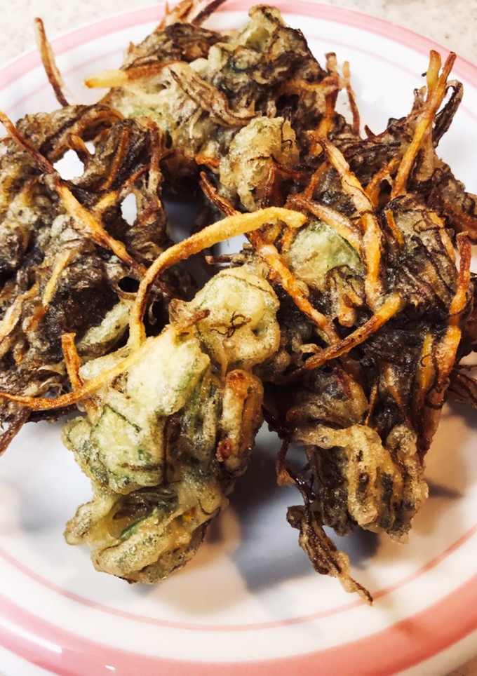 簡単！材料5つで作れるもずくの天ぷら-レシピのメイン写真