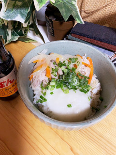 あっさり☆豚しゃぶ麦とろ丼-レシピのメイン写真